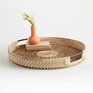 Plateau rond de service rond en acier inoxydable, pour café, nourriture écologique, stockage de fruits, fabriqué au Vietnam, vente en gros - Product Image 5