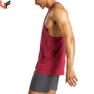 Nouveau design pour hommes Stringer Tang Tops Wholesale Workout Singlet for Gym Muscular Man Mens Undershirts - Product Image 2