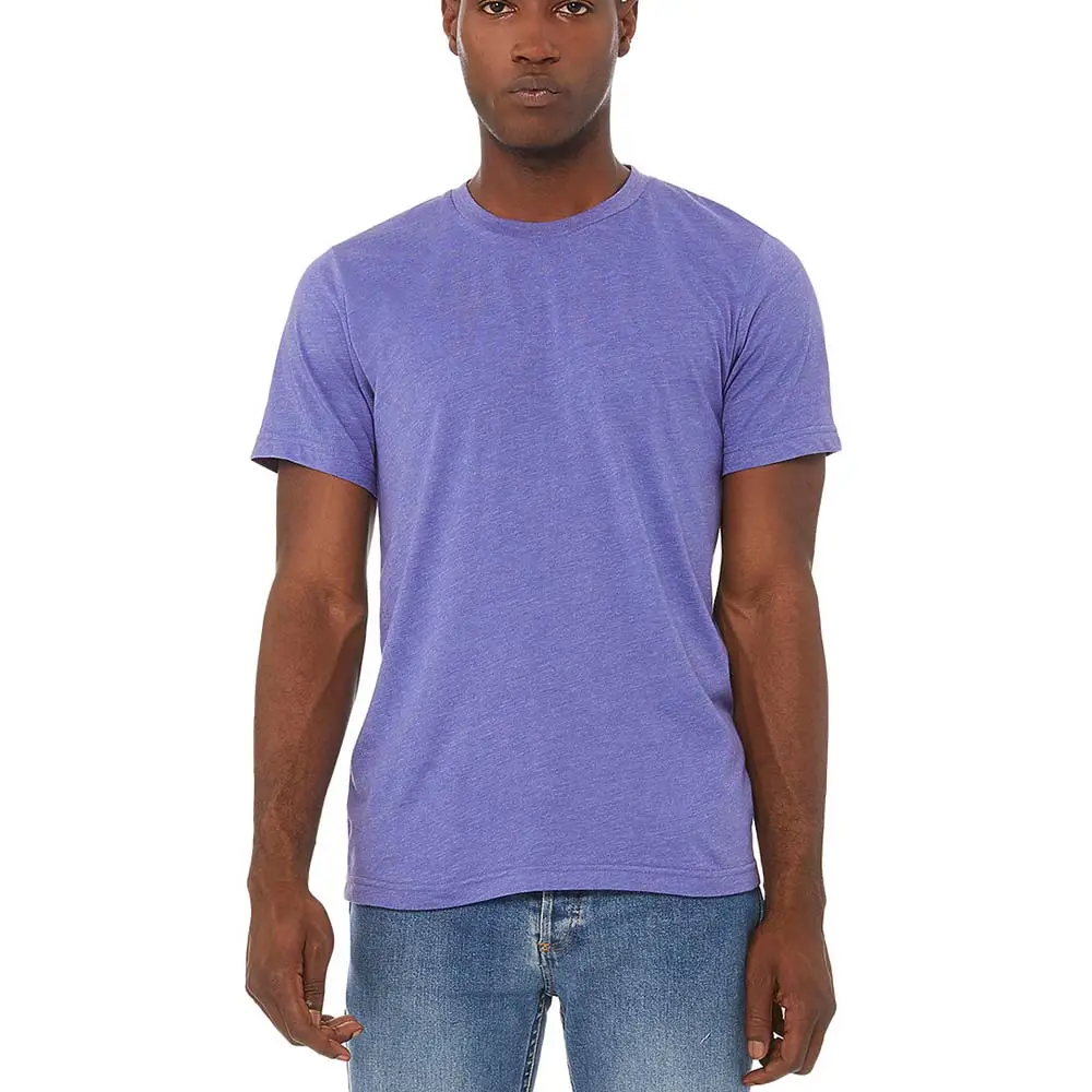 Port and Company T-shirts de base pour hommes Couleurs de confort T-shirt lourd adulte T-shirts teints en vêtements T-shirt Triblend unisexe