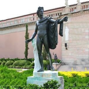 Sculpture de décoration de jardin d'extérieur, <span class=keywords><strong>statue</strong></span> d'<span class=keywords><strong>Apollon</strong></span> grec antique nue - Product Image 1