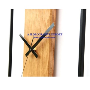 Horloge murale ronde de luxe en métal, Design moderne, Art déco Simple, Vintage, décoration pour la maison, pour le salon, nouvelle collection - Product Image 3