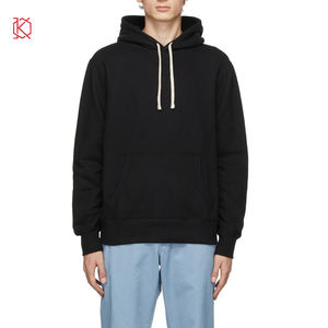 Sweat-shirt à capuche surdimensionné en coton lourd avec logo brodé personnalisé pour homme, broderie, impression 3D, unisexe, hiver - Product Image 3