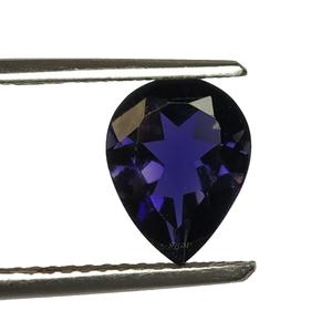 9X13mm Corte de pera Natural IOLITE Venta al por mayor Precio de fábrica Piedra preciosa suelta facetada de alta calidad por quilate PIEDRA NATURAL IOLITE - Product Image 2