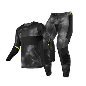 ชุดเสื้อและกางเกง Motocross MX แบบกำหนดเองปี2022,เสื้อเจอร์ซีย์และกางเกงจักรยานเสือภูเขาจักรยานวิบากชุดอุปกรณ์ MX