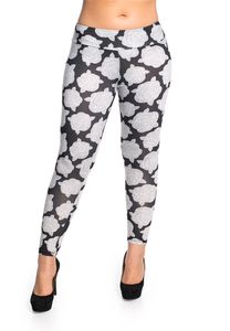 Nouveau 80 Nylon 20 Spandex femmes entraînement Fitness Gym vêtements pantalon de Yoga Leggings pour taille haute V sensation de nu avec poches âge - Product Image 2