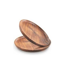 จานไม้เสิร์ฟอาหารสำหรับเด็กเป็นมิตรกับสิ่งแวดล้อมจานไม้สำหรับให้อาหารสุดสร้างสรรค์ - Product Image 1