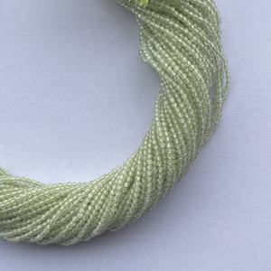 2มม. 3มม. 4มม. ธรรมชาติไมโครเขียวพรีไนต์เพชรพลอยขายส่งหินสาระลูกปัดผู้ผลิตโรงงานราคาซื้อตอนนี้ขายส่ง - Product Image 5