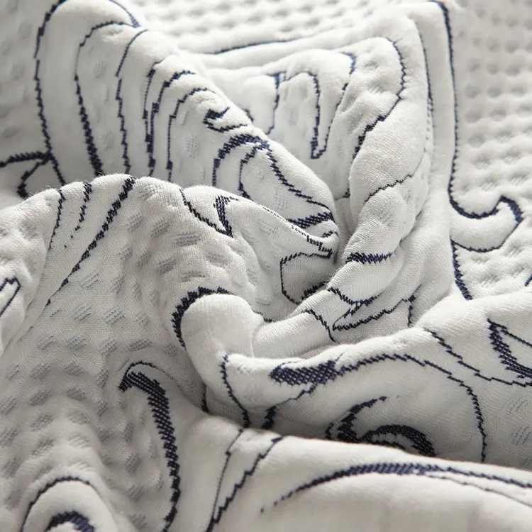 Tecido Têxtil de casa de Luxo de Alta Qualidade Por Atacado Custom Home Textile Tecido de Poliéster Rayon Spandex