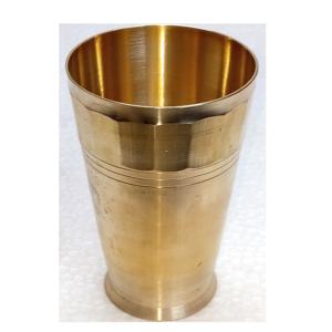 Vasos de vidrio de cobre para decoración del hogar Cristalería pulida con textura martillada de proveedor indio a un precio económico - Product Image 2