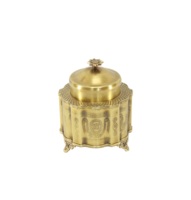 Conception personnalisée Mini boîte à bibelots noir vert rouge avec couvercle en métal doré Boîtes à bijoux en étain tendance Emballage de petits articles