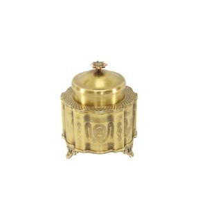 กล่องใส่เครื่องประดับเล็กสีดำสีเขียวสีแดงฝาโลหะสีทองกล่องเครื่องประดับดีบุกที่ทันสมัยบรรจุภัณฑ์แบบตามต้องการ - Product Image 5