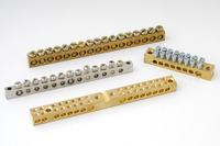 Borniers en laiton de qualité standard pour connecteurs de fils électriques de circuits imprimés automobiles, nickelés, usinés CNC, personnalisés