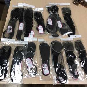 Extensions de cheveux humains Remy à fermeture frontale, lisses, couleur noire, vierge, excellente qualité, chinois, vente en gros - Product Image 4