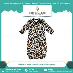 Nid d'ange en pur coton pour bébé, sac de couchage unisexe pour nouveau-né, certifié en inde - Product Image 3