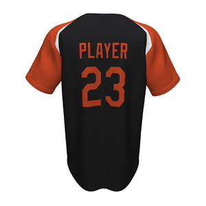 Ropa deportiva personalizada de muy buena calidad, buena selección de camisetas de béisbol, mejor calidad, nuevo diseño, uniforme de béisbol personalizado a precio económico. - Product Image 3