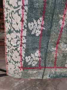 High Quality Cotton Kantha <b>Throw</b> Multilayer Saree & Patch Work Design Dhurries Home Furnishing & Garments Redesign Gudari - Product Image 5