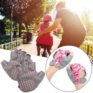Gants de vélo de course pour enfants, nouveau Design élégant, à la mode, imprimé avec impression sur les doigts courts, 2022, vente en gros - Product Image 4