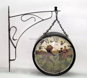In Quay Số Kim Loại Đồng Hồ Treo Tường Cho Ngôi Nhà Trang Trí Ưa Thích Trang Trí Đồng Hồ Treo Tường Chúa Giêsu Đồng Hồ Treo Tường Bằng Ấn Độ Kim Loại Thế Giới - Product Image 5