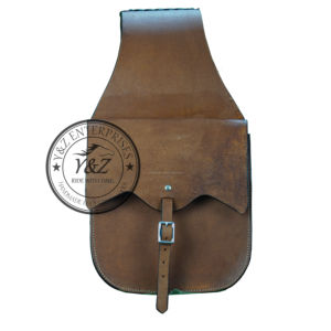 Bolsa de sillín de caballo de calidad superior Hermoso diseño de cuero genuino Característica exclusiva duradera - Product Image 1