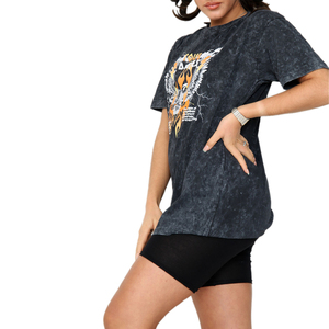 T-shirt élégant à col rond 2026 pour les amateurs de jeans, nouveau style populaire, 100 % coton, pour femme - Product Image 4