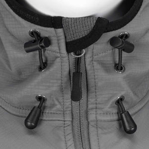 2023 hommes meilleure vente Slim Softshell veste à capuche 100% Polyester pour l'hiver randonnée extérieur toile matériel - Product Image 5