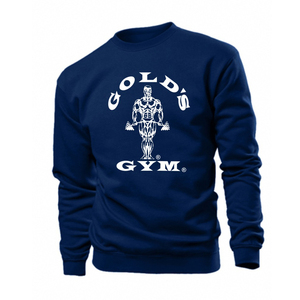 Sweat-shirts à col rond en molleton 100% coton imprimé Gold Gym Solid Winter pour hommes - Vente en gros - Product Image 1