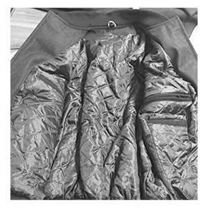 Chaqueta de lana de invierno para hombre de alta calidad, personalizada y única, con cuello alto, forro frontal de poliéster, resistente al viento, de secado rápido y transpirable. - Product Image 3