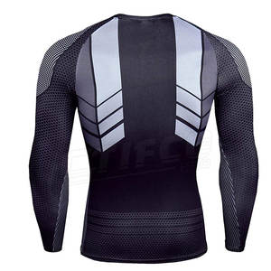 Vêtements de fitness respirants de haute qualité pour les exercices de gymnastique avec logo personnalisé pour hommes - Product Image 2