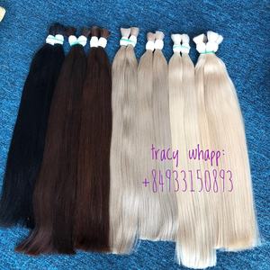 ผมต่อแบบเรมี่แท้ 100% คุณภาพสูง จัดเรียงเกล็ดผมตามธรรมชาติ สีเทาธรรมชาติ เนียนตรงแบบไหม น้ำหนัก 100 กรัม จากเวียดนาม - Product Image 6