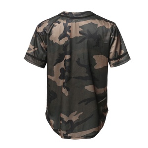 PIHA SPORTS Men Baseball Jersey with Embroidered Team Uniform Name Number <b>Camouflage</b> Pattern 100% Polyester for Men Women Youth - Product Image 5