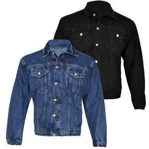 Chaqueta Bomber de cuero para hombre, cazadora informal clásica personalizada, precio al por mayor - Product Image 3