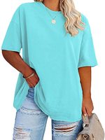 Nouveaux T-shirts pour femmes en gros, écologiques, respirants, à épaules tombantes, surdimensionnés, couleur et logo personnalisés, style hip-hop