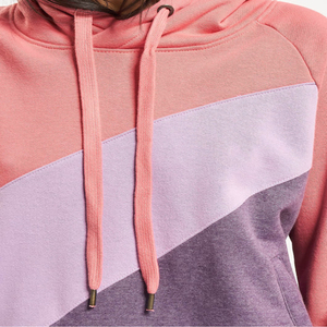 Hoodie femme tendance, couleur attrayante, fabrication OEM, tissu 100% coton/polyester sur mesure selon les exigences du client - Product Image 4