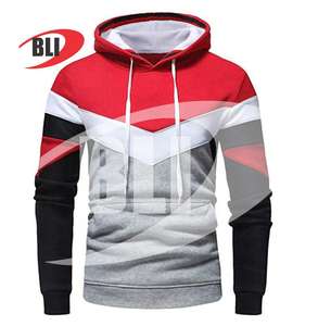 Sweatshirt à capuche pour hommes 100% coton polaire avec impression personnalisée logo sweat à capuche de jogging à la mode pour unisexe - Product Image 6