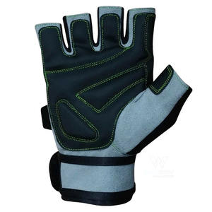 Venta al por mayor Fitness Guantes de gimnasio de cuero Levantamiento de pesas Entrenamiento Guantes de gimnasio Logotipo personalizado Gimnasio Levantamiento de pesas Guantes de entrenamiento Unisex - Product Image 3