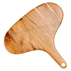 Planche à découper de luxe en bois d'acacia au design moderne et fait à la main de qualité supérieure du fournisseur indien à taux réduit pour l'approvisionnement en gros - Product Image 1