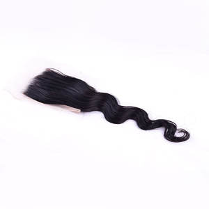 100% ผมหยักศกแบบอินเดียที่ยังไม่ผ่านกระบวนการพร้อมแผ่นปิดด้านหน้าแบบ HD - Product Image 2