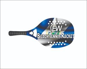 ไม้เทนนิสชายหาดแบบสั่งทำพิเศษ หน้าไม้ 20 มม. น้ำหนัก 320-340 กรัม ความยาว 50 ซม. ด้ามจับคาร์บอนไฟเบอร์ ตาข่ายคาร์บอนไฟเบอร์ผสมใยแก้ว - Product Image 5