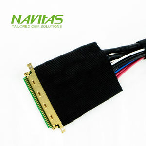 Câble de raccordement d'interface d'affichage OEM 41 broches, faisceau de câbles multiconducteurs 28AWG pour connexion de panneau LCD - Product Image 5