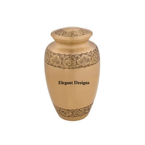 โกศโลหะสามชิ้นอุปกรณ์สำหรับงานศพทำด้วยมือปรับสีได้ตามต้องการสำหรับเก็บขี้เถ้า - Product Image 2