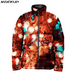 เสื้อแจ็คเก็ตปักเป้าแบบระเหิด,เสื้อแจ็คเก็ตแบบลำลองพิมพ์ลายดีไซน์แบบใหม่สำหรับฤดูหนาว - Product Image 5