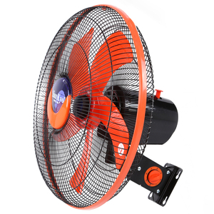 Ventilateur mural industriel Sankyo de 16 pouces, nouveau modèle, simple fil, vent puissant, métal noir, alimentation électrique, origine Vietnam - Product Image 2