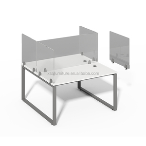 Vách Ngăn Màn Hình Acrylic Tùy Chỉnh Có Thể Điều Chỉnh Vách Ngăn Khu Vực Làm Việc Đồ Nội Thất Văn Phòng Bác Sĩ Bàn Phân Vùng Văn Phòng Bàn Văn Phòng - Product Image 3