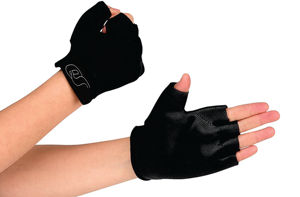 OEM personalizado fabricante hombres levantamiento de pesas guantes de gimnasio dedo completo gris y negro - Product Image 6