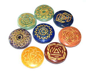 Wholesaler of Thymus Chakra <b>Set</b> - 5 with Eight Stone : Thymus Chakra <b>Set</b> - 5 with Eight Stone for Sale - Product Image 1