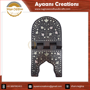 Holy <b>Book</b> Stand Available in Custom Sizes and Hand Carved Designed As Per Required at Minimal Price Wooden Rehal by AYAANS - Product Image 5
