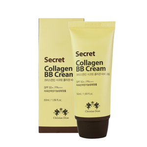Crema BB con Colágeno Secreto Christian Dean, Antiarrugas, Aclarante, para Ojeras, Base de Maquillaje, Natural, K-BEAUTY Coreano - Product Image 1