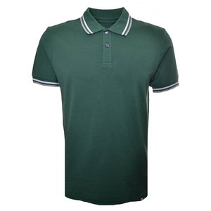 Polo de manga corta para hombre, transpirable, secado rápido, poliéster, color sólido, ajustado, ropa deportiva informal, logotipo personalizado, venta al por mayor - Product Image 3