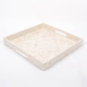 Plateau à chocolat nacre Eid plateau cadeau plateau à Dessert plateau de serveur pour taille personnalisée prix bon marché avec vente - Product Image 4