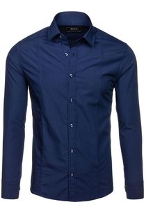 Nueva Colección Otoño: Camisa Casual de Manga Larga para Hombre, Elegante y Cómoda, Tejido de Poliéster/Algodón, Corte Personalizado - Product Image 4